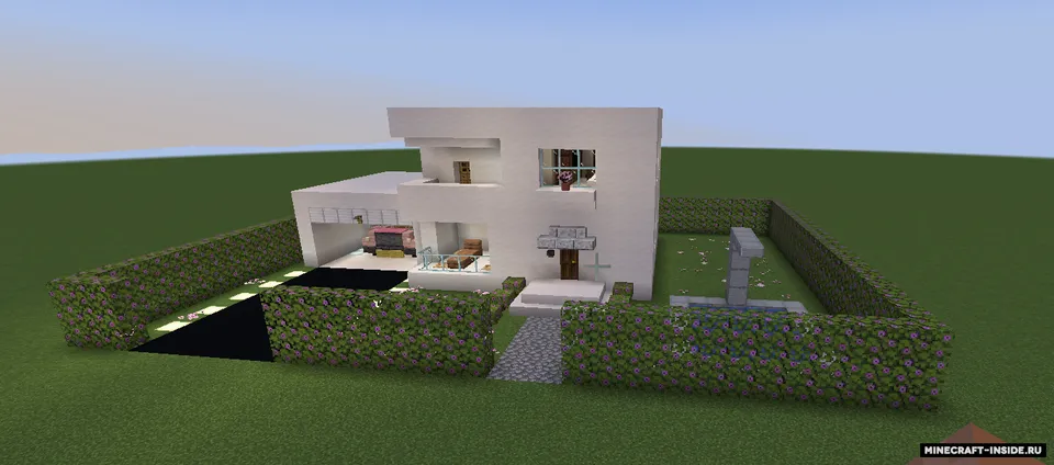 MinecraftTop4ik'dan modern uy — Minecraft xarita, rasm 2