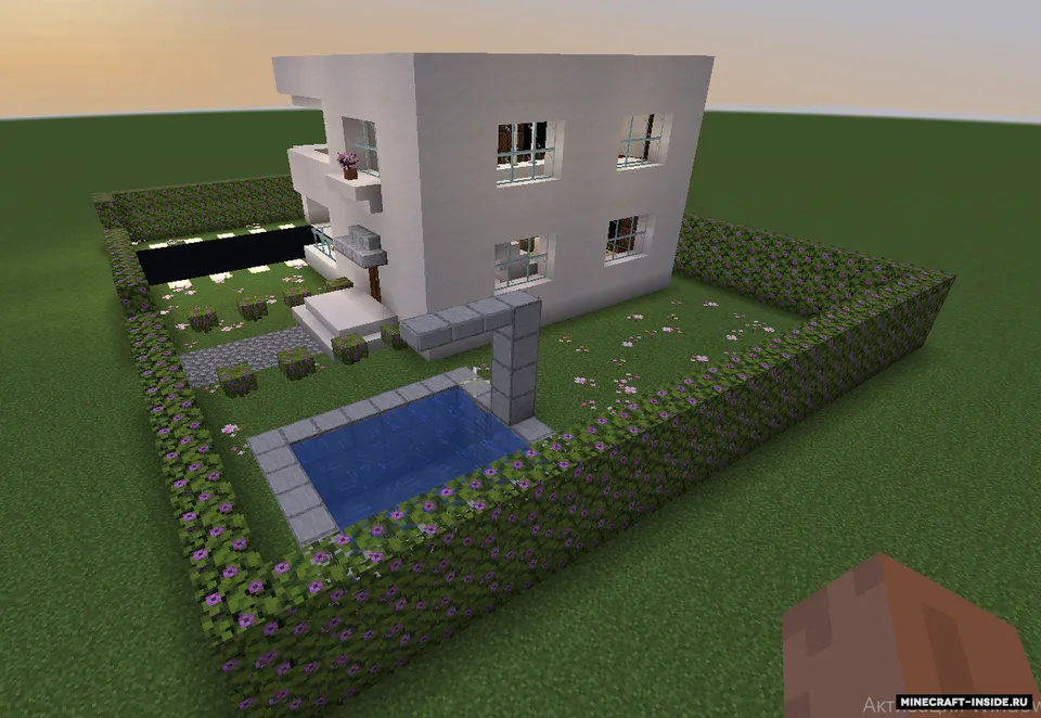MinecraftTop4ik'dan modern uy — Minecraft xarita, rasm 6