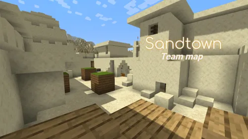 Sandtown - 5v5, 4v4 — Minecraft xarita, rasm 1