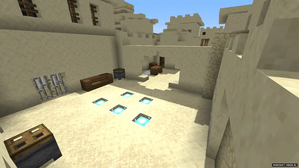 Sandtown - 5v5, 4v4 — Minecraft xarita, rasm 3
