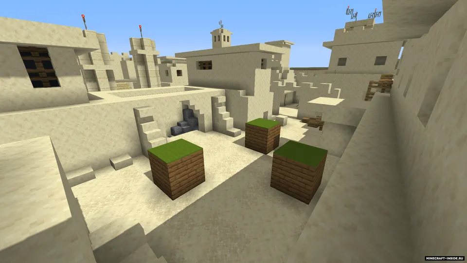 Sandtown - 5v5, 4v4 — Minecraft xarita, rasm 4