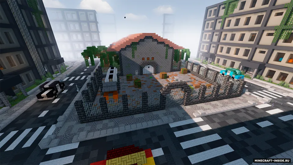 Bomj parkuri — Minecraft xarita, rasm 3