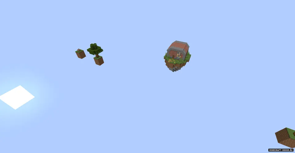 fire skyblok — Minecraft xarita, rasm 5