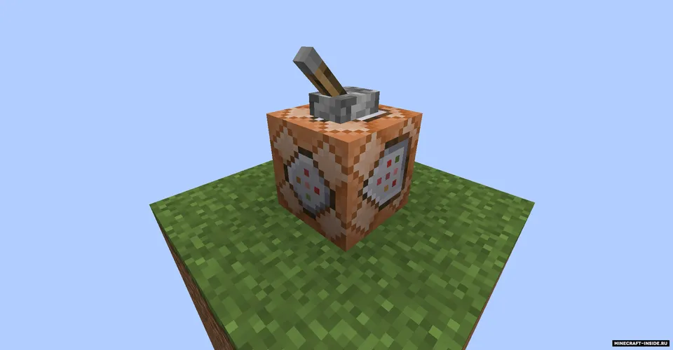 fire skyblok — Minecraft xarita, rasm 8