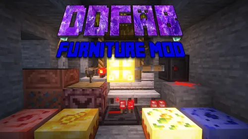 DDFAB: Furniture Mod — Minecraft mod, rasm 1