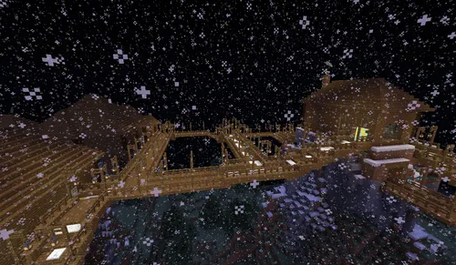 Tog' qishlog'i — Minecraft xarita, rasm 1