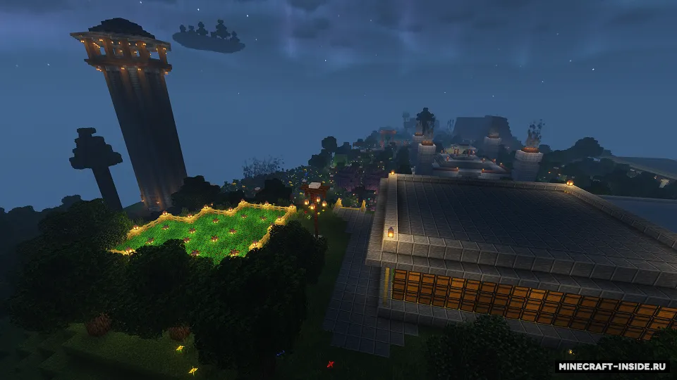 Uchar orolda yashirinmachoq — Minecraft xarita, rasm 3