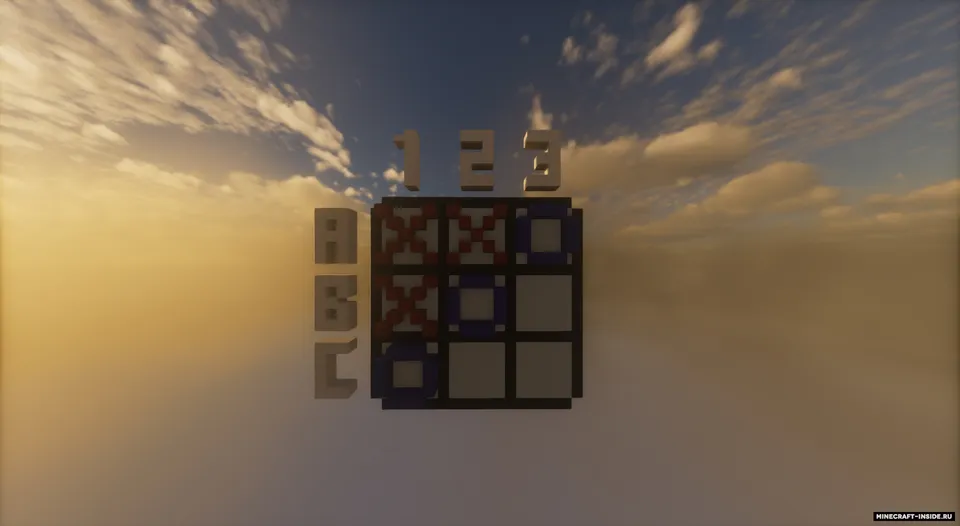 Krestiki Noliki NSG — Minecraft xarita, rasm 2