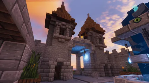 Sehrgarlar qasri — Minecraft xarita, rasm 1