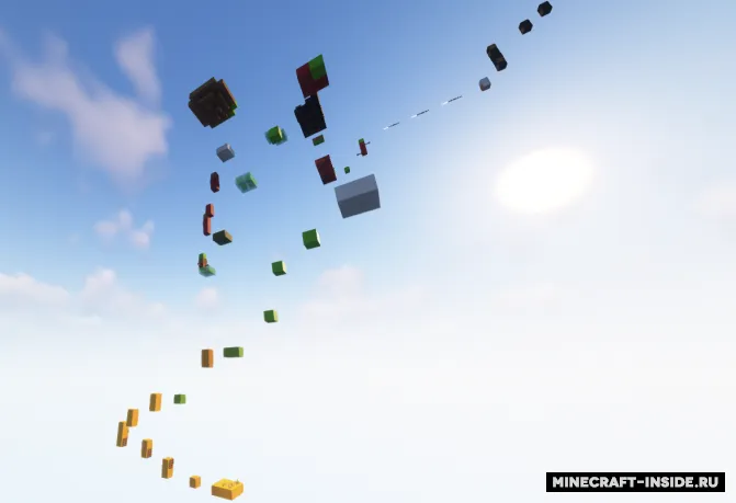 Faqat tepaga — Minecraft xarita, rasm 2