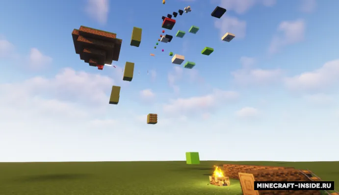 Faqat tepaga — Minecraft xarita, rasm 3