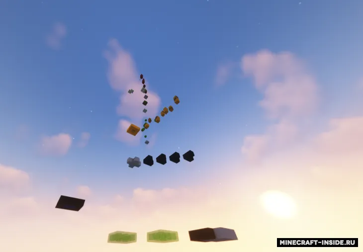 Faqat tepaga — Minecraft xarita, rasm 4