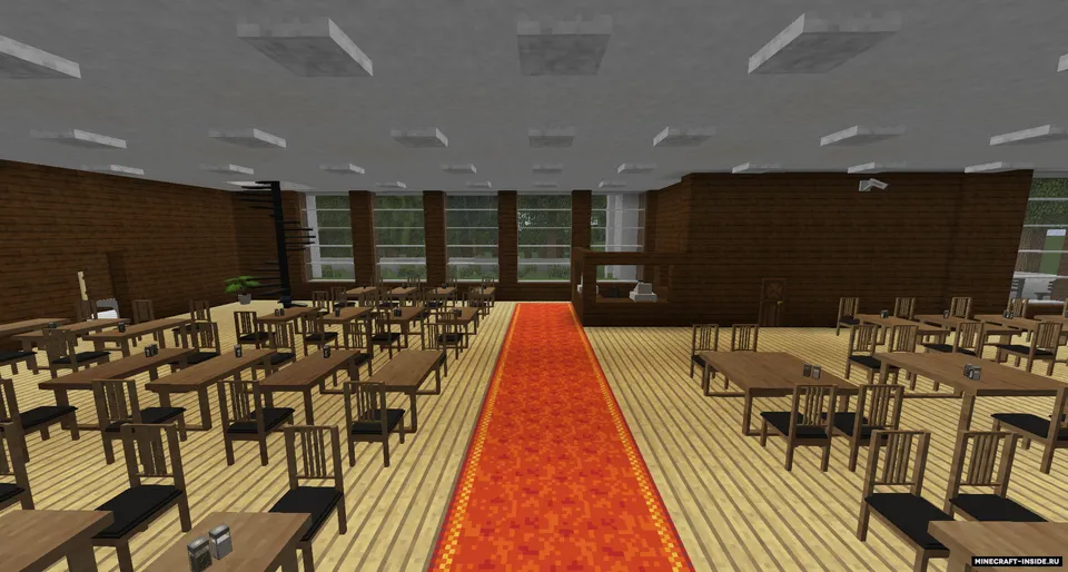 Zamonaviy kafe — Minecraft xarita, rasm 2