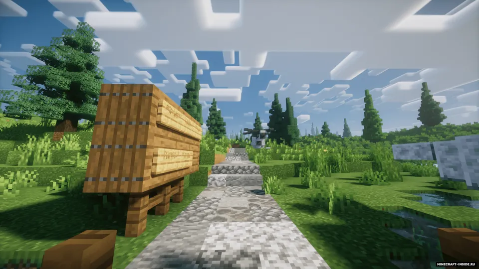 Tog'dagi Milla — Minecraft xarita, rasm 2