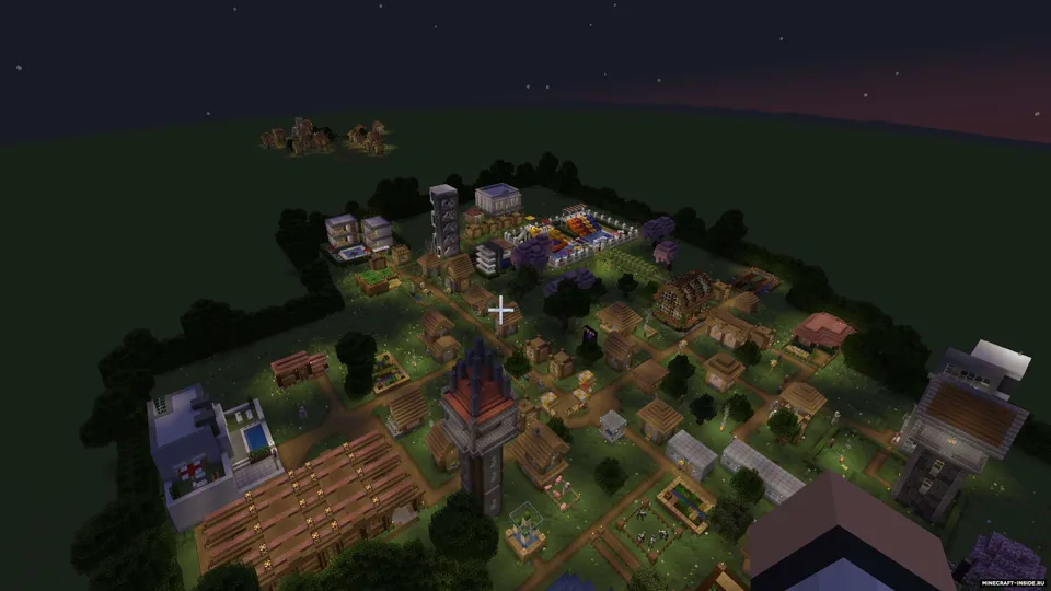 ViseraCausera qishlog'i — Minecraft xarita, rasm 2