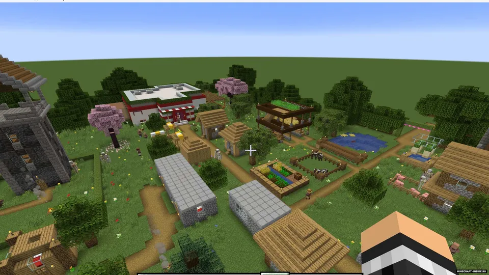 ViseraCausera qishlog'i — Minecraft xarita, rasm 4