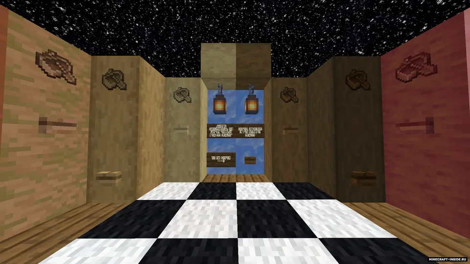 Qayiqda yangi yil (muz treki) — Minecraft xarita, rasm 4