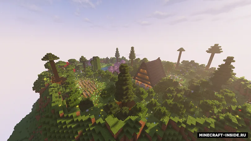 Tepalikda yashirinmachoq — Minecraft xarita, rasm 4