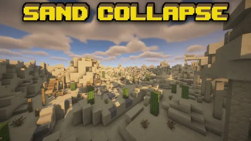Sand Collapse — Minecraft xarita, rasm 1