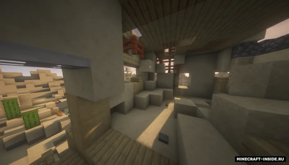 Sand Collapse — Minecraft xarita, rasm 2