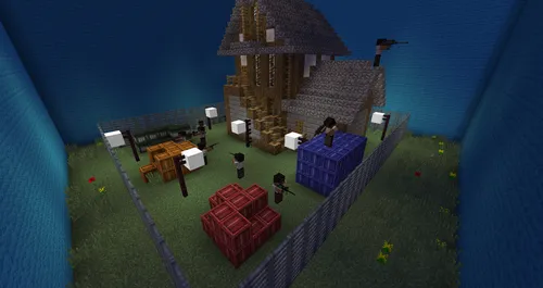 Raids in minecraft — Minecraft xarita, rasm 1