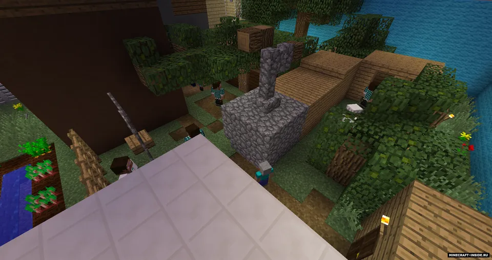Raids in minecraft — Minecraft xarita, rasm 2