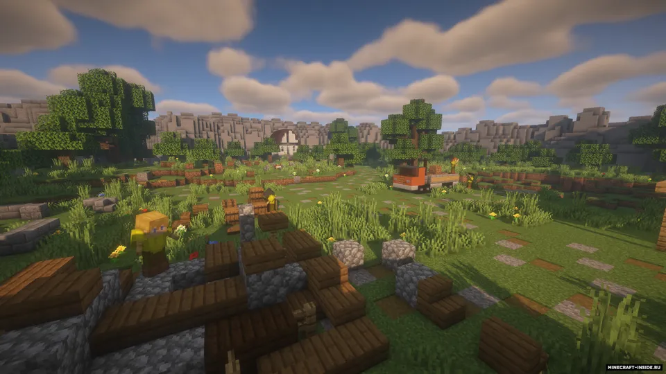 Oltin boshoqlar qishlog'i - 2-qism — Minecraft xarita, rasm 2