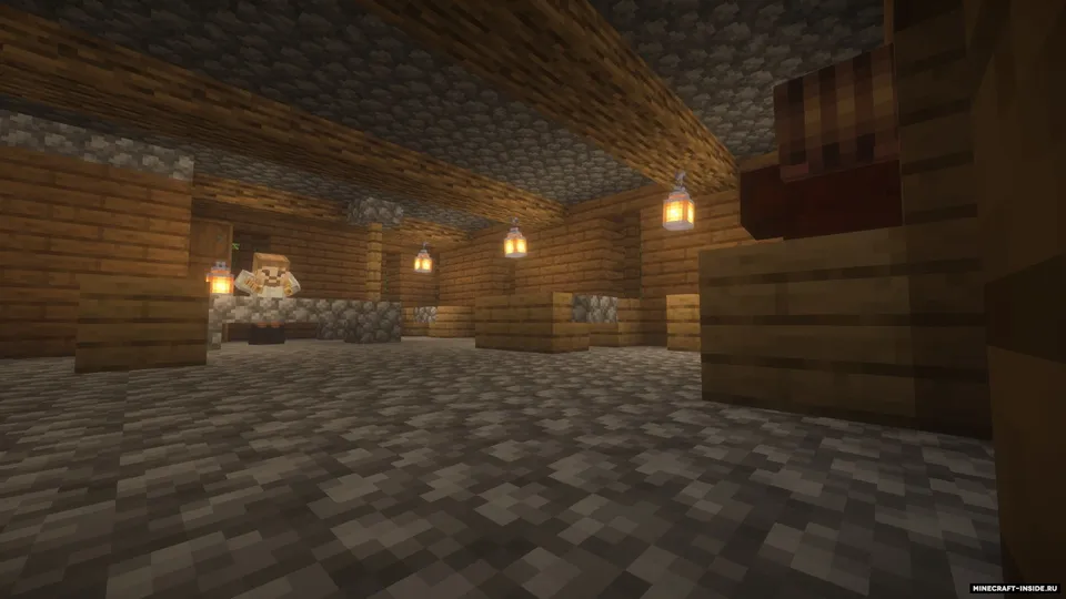 Qishloq: Oltin boshoqlar — Minecraft xarita, rasm 6