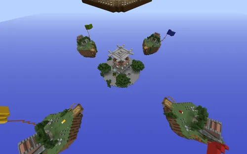 Bedwars Stonetown — Minecraft xarita, rasm 1