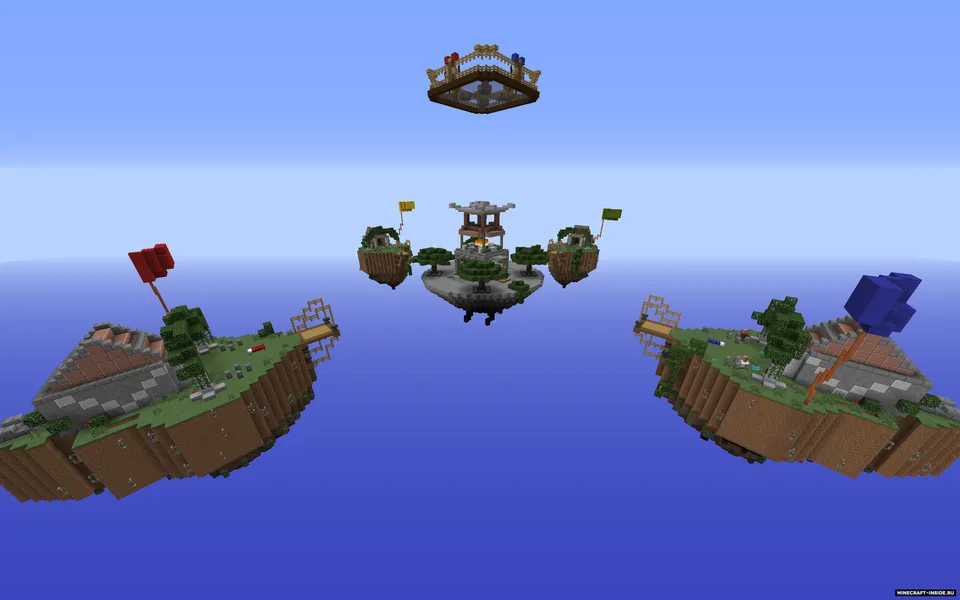 Bedwars Stonetown — Minecraft xarita, rasm 3