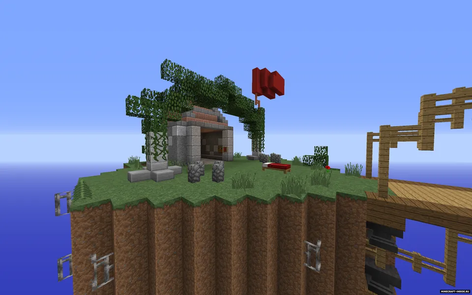 Bedwars Stonetown — Minecraft xarita, rasm 5