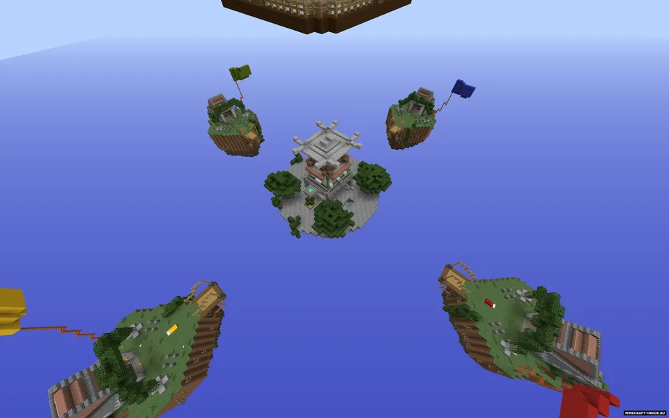 Bedwars Stonetown — Minecraft xarita, rasm 6