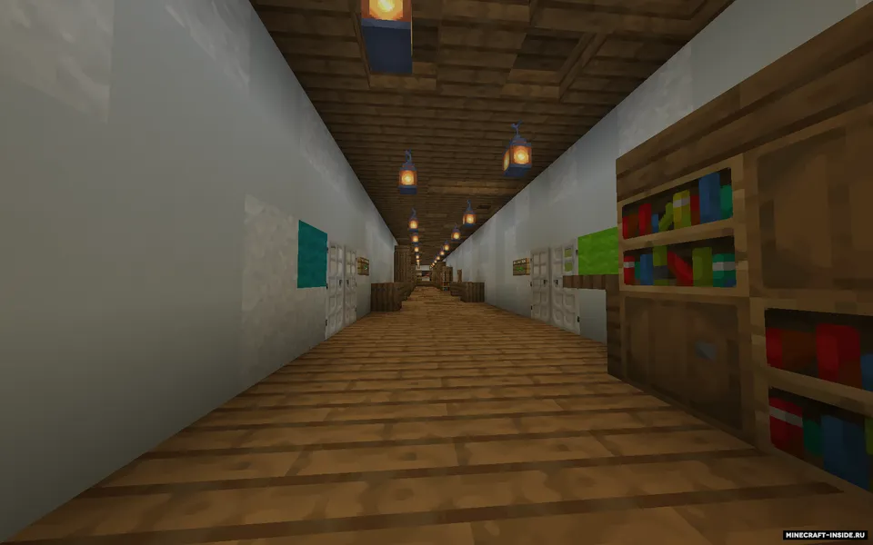 Maktabdan qochish — Minecraft xarita, rasm 4
