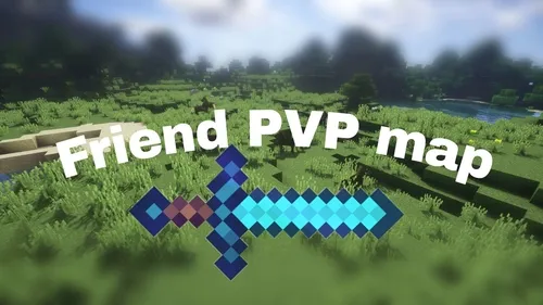Friend PVP Map — Minecraft xarita, rasm 1