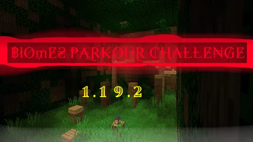 Biomes parkour challenge — Minecraft xarita, rasm 1