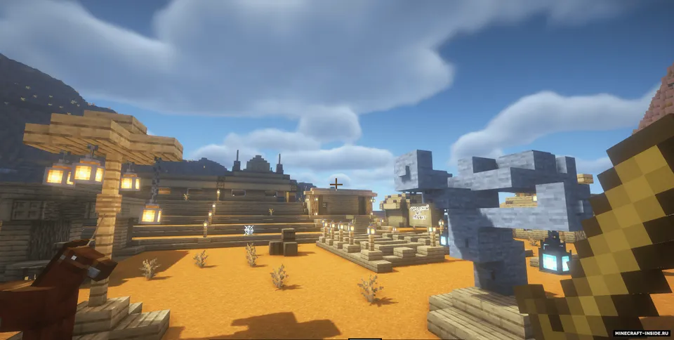 Wincot Town — Minecraft xarita, rasm 2