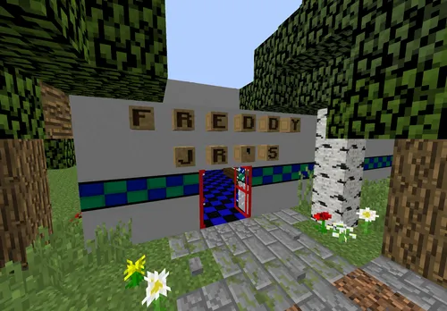 Freddy JR'S pitseriyasi — Minecraft xarita, rasm 1