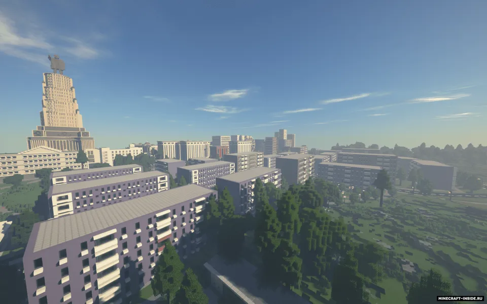 Kontrastlar shahri — Minecraft xarita, rasm 4
