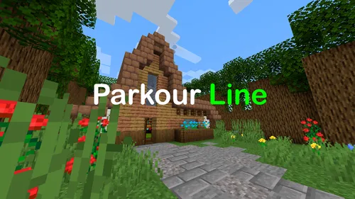 Parkour Line — Minecraft xarita, rasm 1