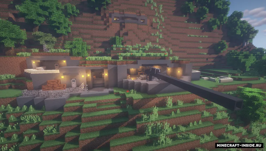 Bunker Regierungs — Minecraft xarita, rasm 4