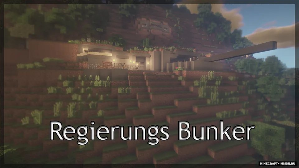 Bunker Regierungs — Minecraft xarita, rasm 6