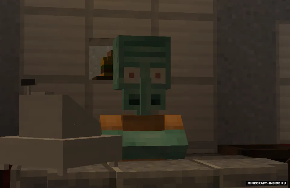 Squidward: Freezer Room — Minecraft xarita, rasm 4