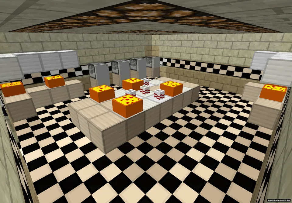 Fredbear's Family Dinner — Minecraft xarita, rasm 4