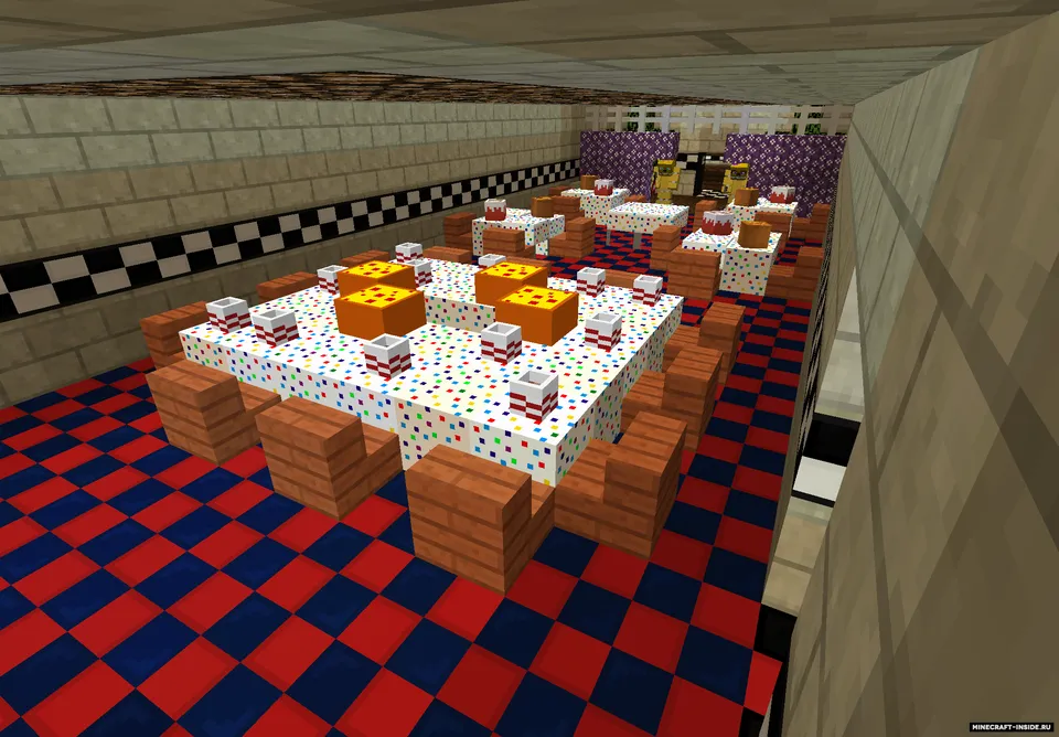 Fredbear's Family Dinner — Minecraft xarita, rasm 7