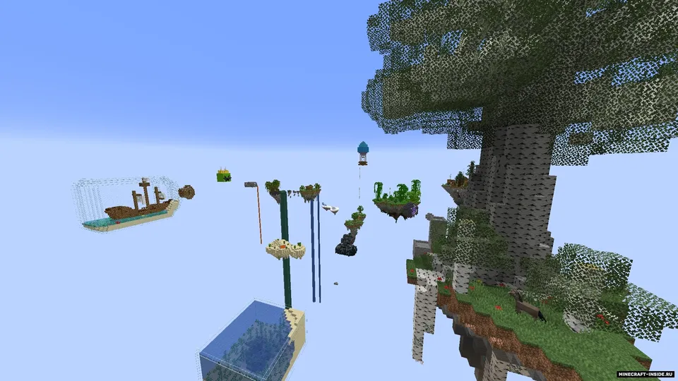SkyBlock: Tubsizlikka sayohat — Minecraft xarita, rasm 3