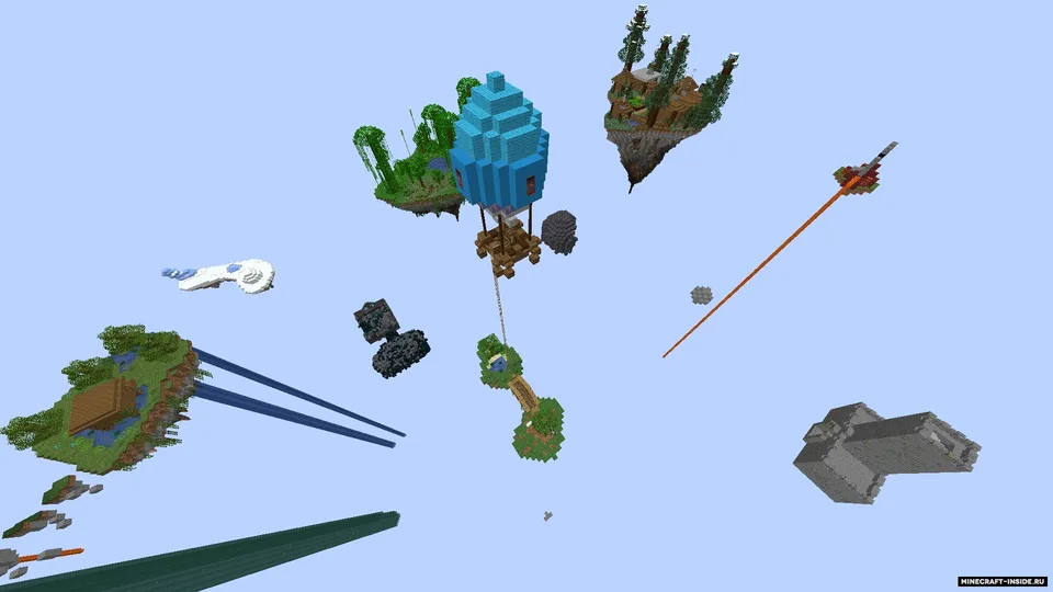 SkyBlock: Tubsizlikka sayohat — Minecraft xarita, rasm 4