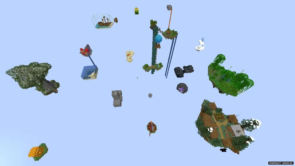 SkyBlock: Tubsizlikka sayohat — Minecraft xarita, rasm 5
