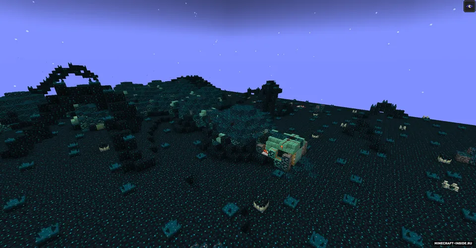 Consumed by the sculk — Minecraft xarita, rasm 2