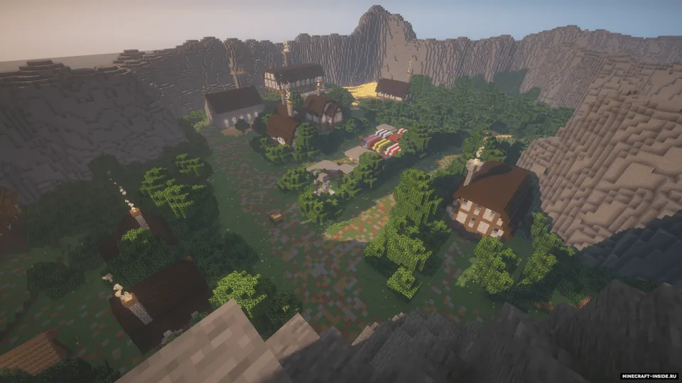 O'rta asr shahri — Minecraft xarita, rasm 5