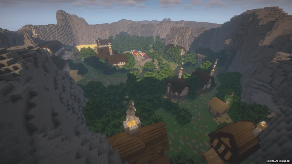 O'rta asr shahri — Minecraft xarita, rasm 6